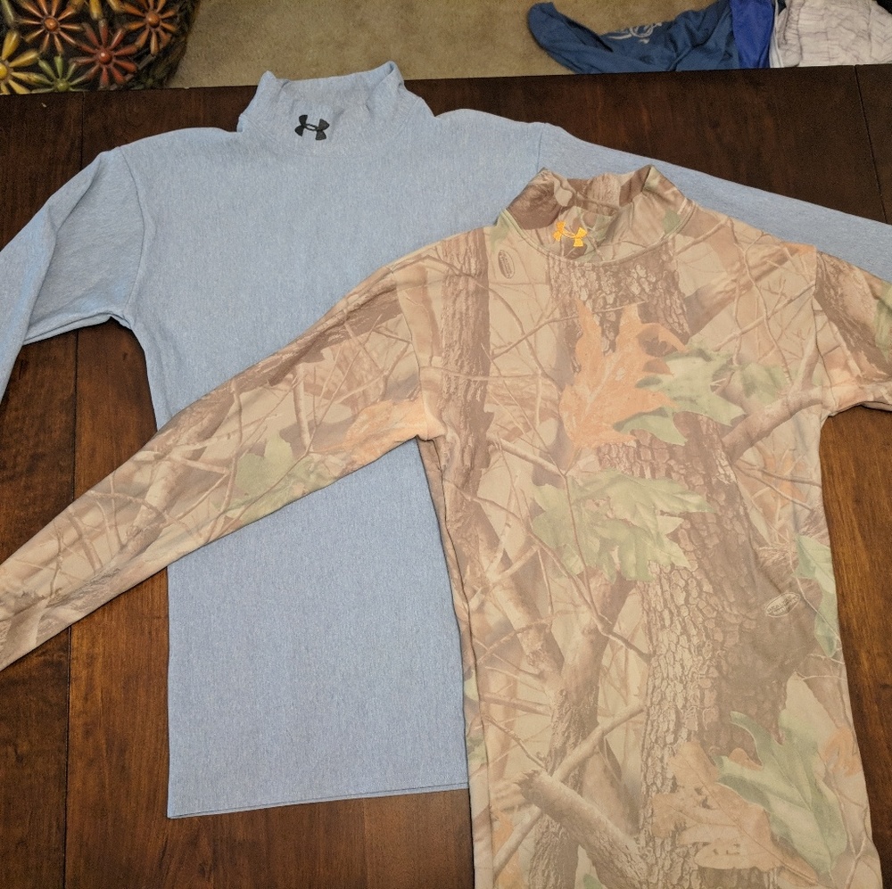 Under Armour compression heat long sleeve shirts